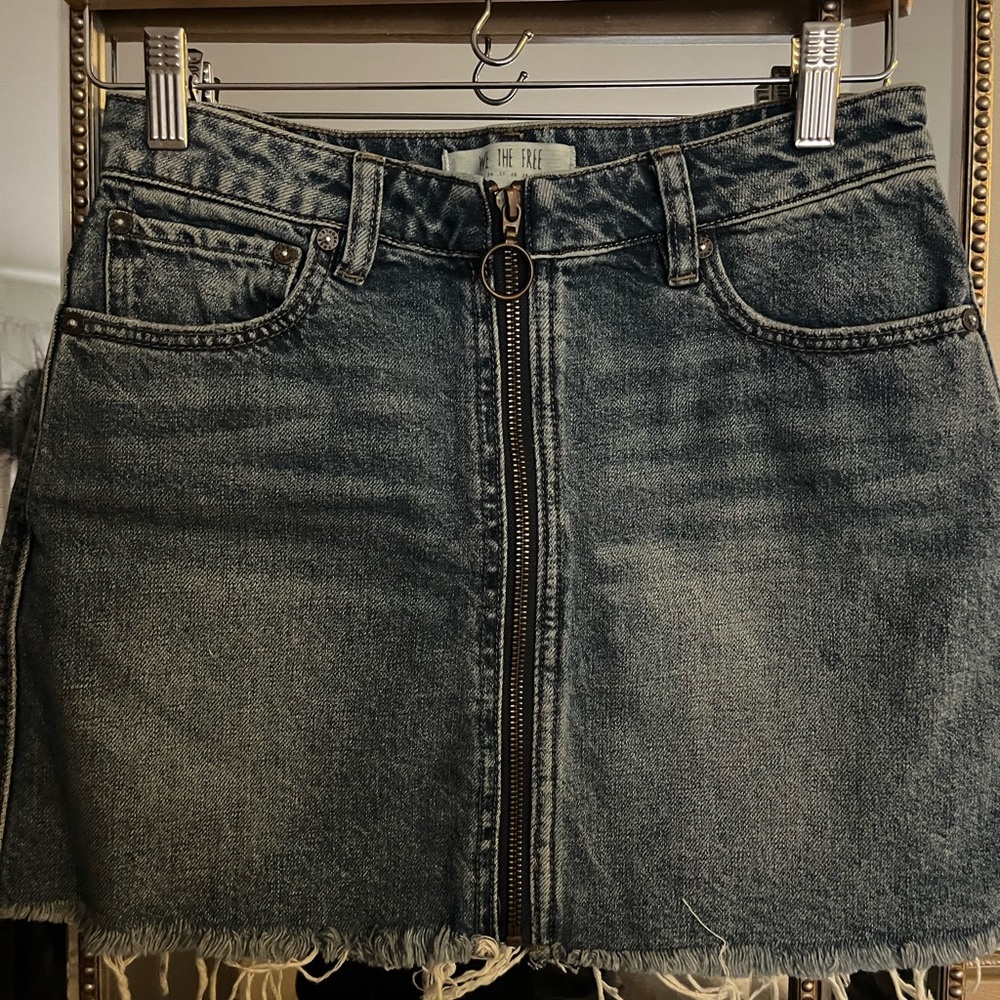 Denim skirt